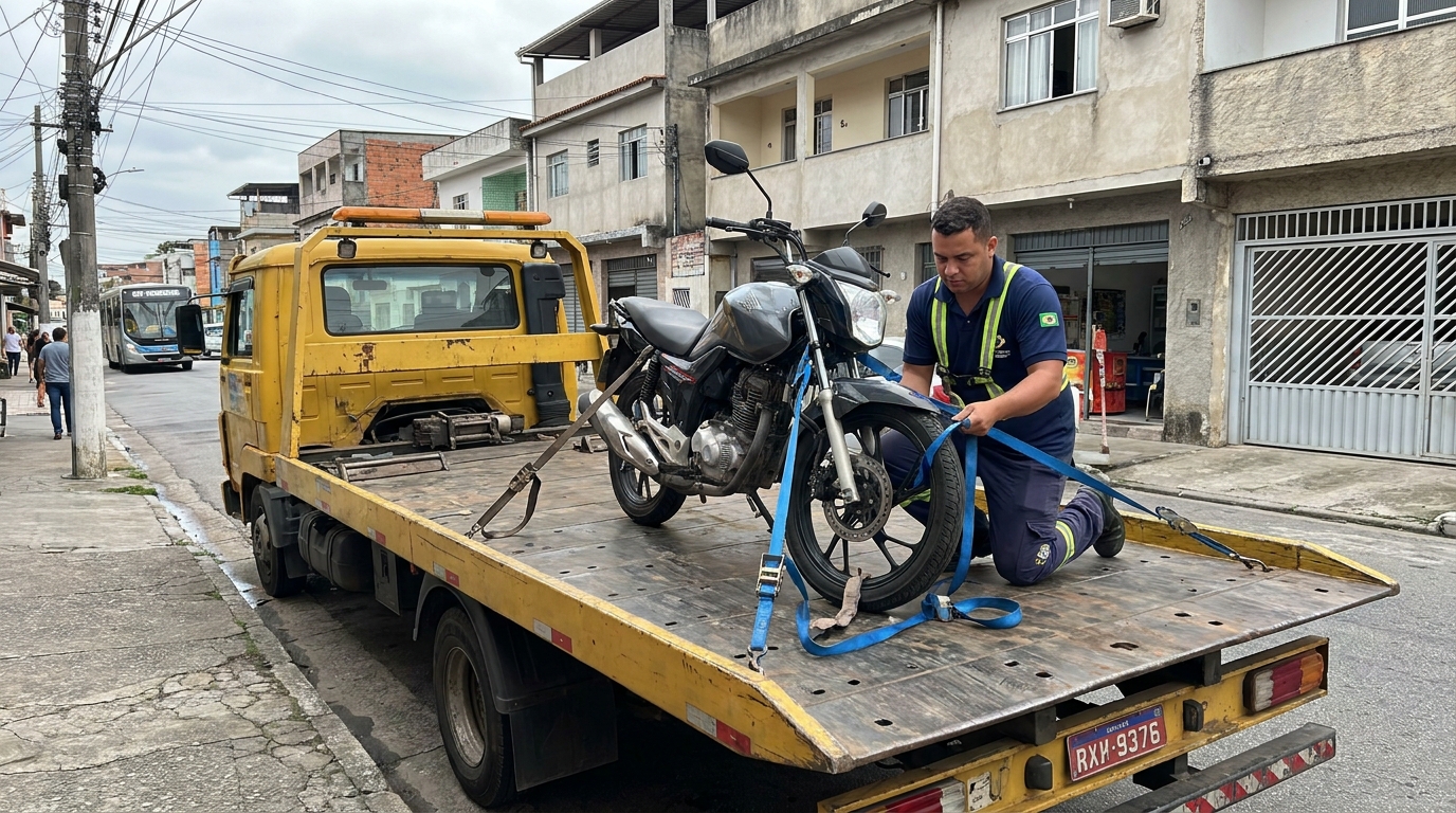 Auxílio para Moto no Local em Carapicuíba‑SP