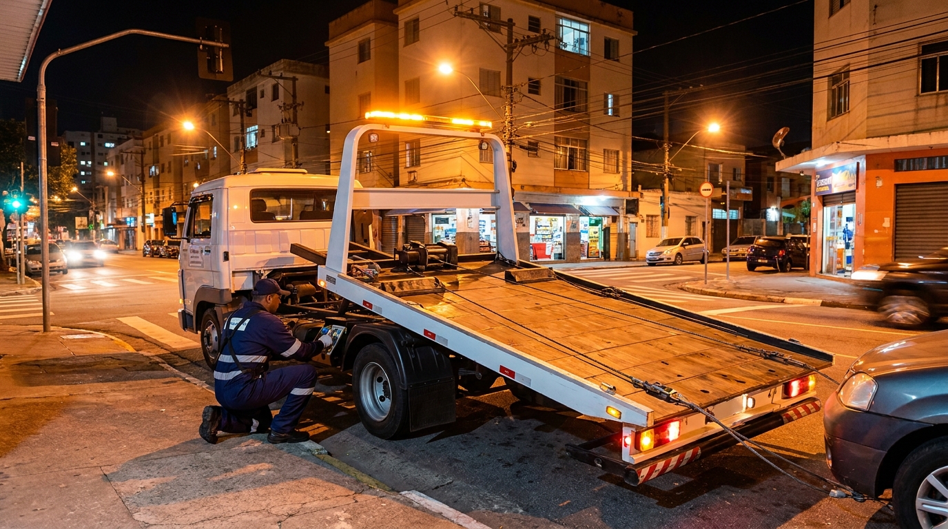 Guincho 24h profissional no Jardim D’Ângelo, Carapicuíba‑SP