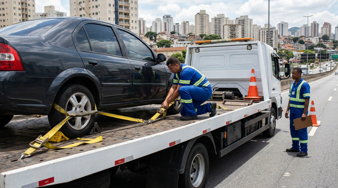 Transporte de Veículos no Jardim D’Ângelo, Carapicuíba‑SP